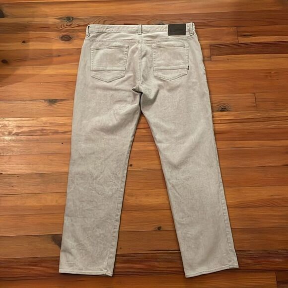 Linksoul Grey Mist Denim Straight Leg Jeans Mens Size 38 Casual Classic Fit - Picture 4 of 13